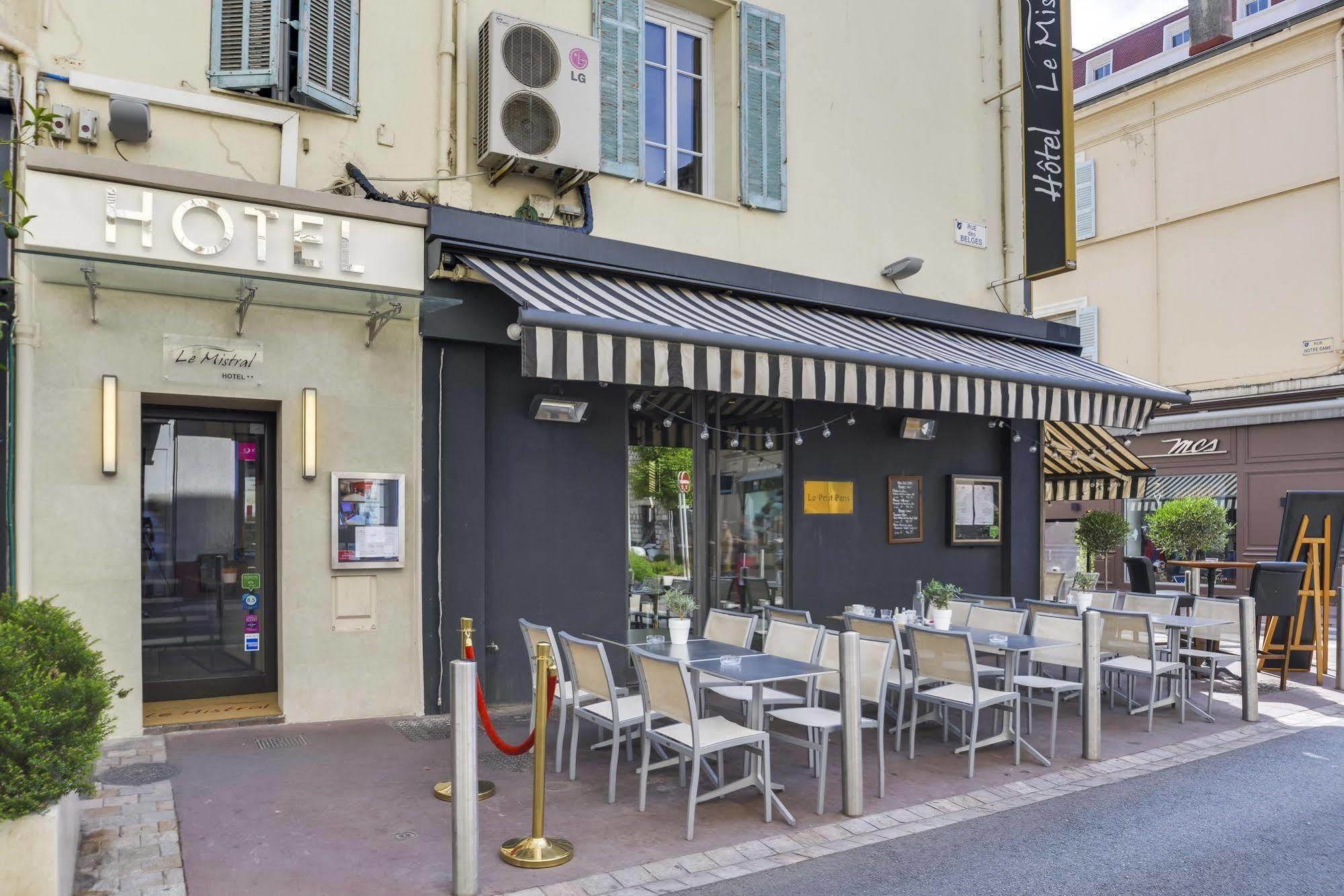 Hotel Le Mistral Cannes Exterior foto